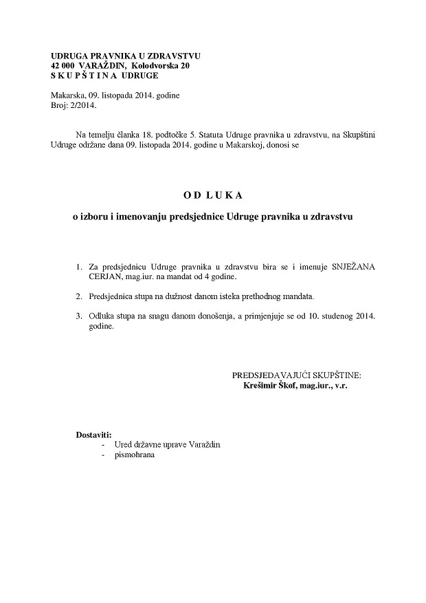 2014 - 4. Odluka o izboru predsjednika-page-001 1